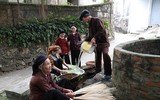 Xem làng cổ Yên Trường gói bánh chưng đón Tết